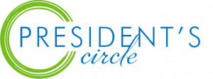 logo for population connection's president circle
