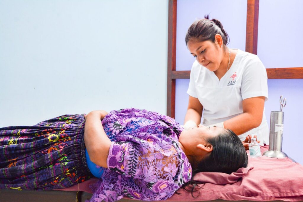 WINGS Nurse Keily Inserting Hormonal Implant
