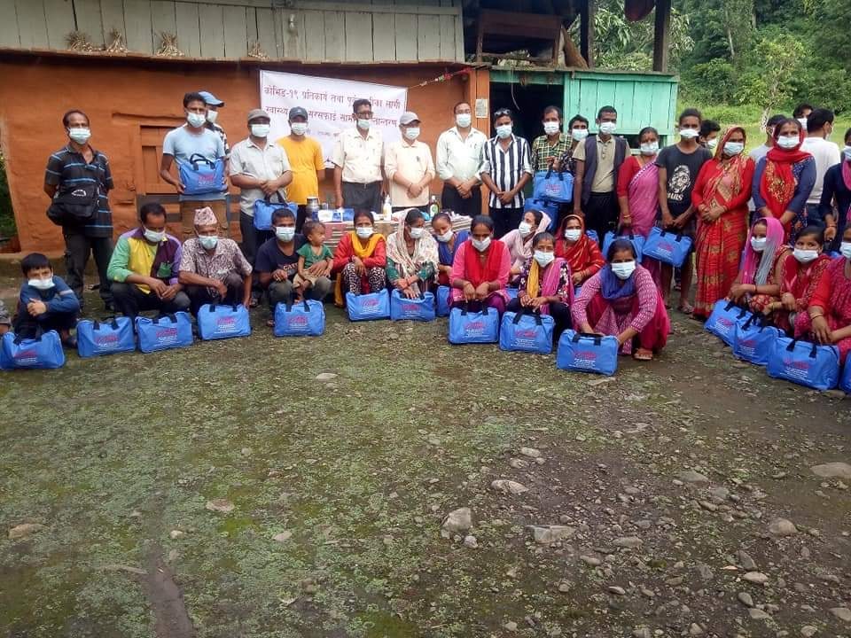 RUWDUC aid distribution during Covid-19