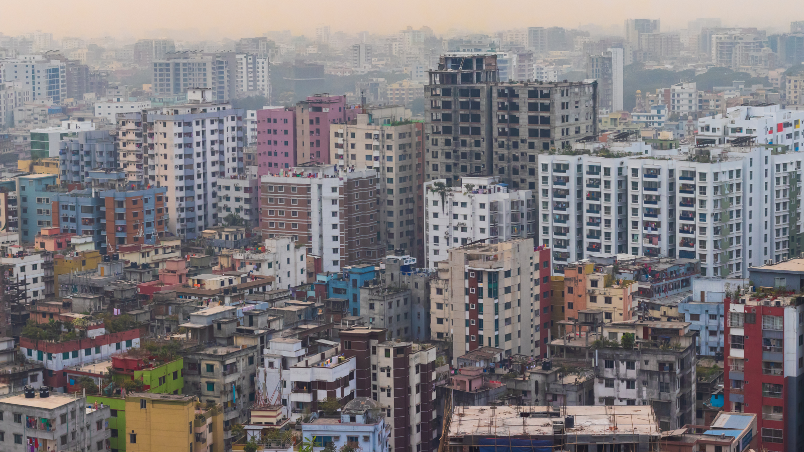 cityscape of Dhaka, Bangladesh