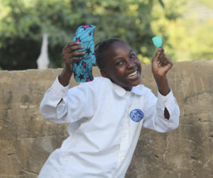 Over 200 girls and young women receive menstrual health and hygiene training along with a pack of reusable pads and a menstrual cup as a part of AEP’s Reproductive Health Access Initiative.