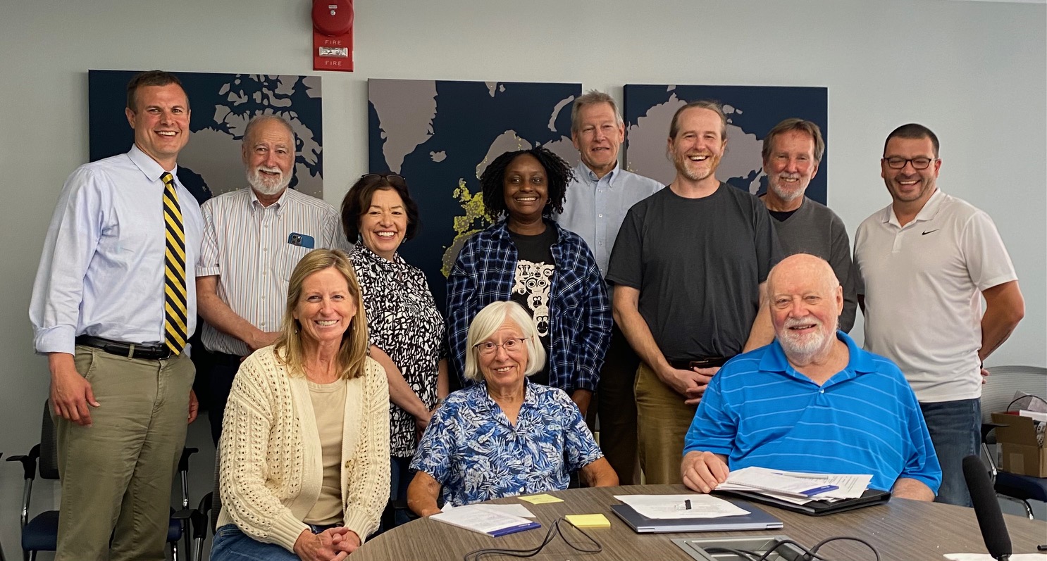 group photo of the Population Connection Board of Directors, taken on June 11, 2023
