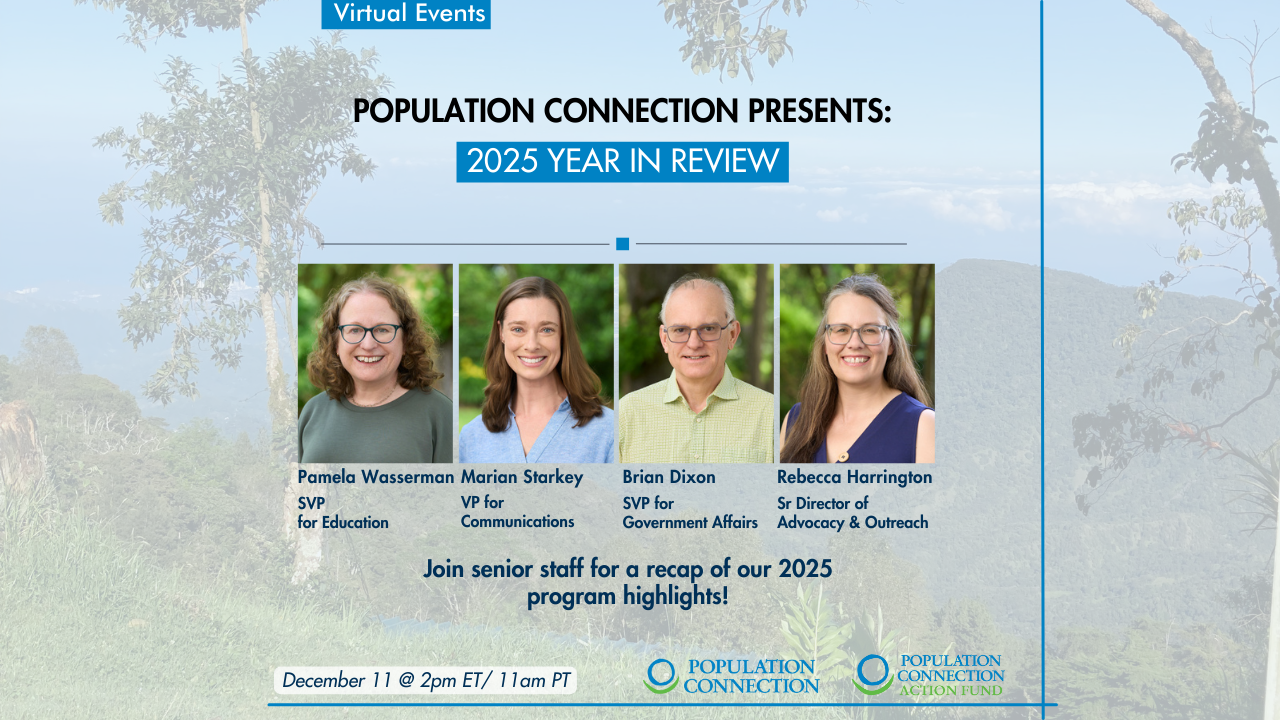 2025 Year in Review promo image featuring guest speakers