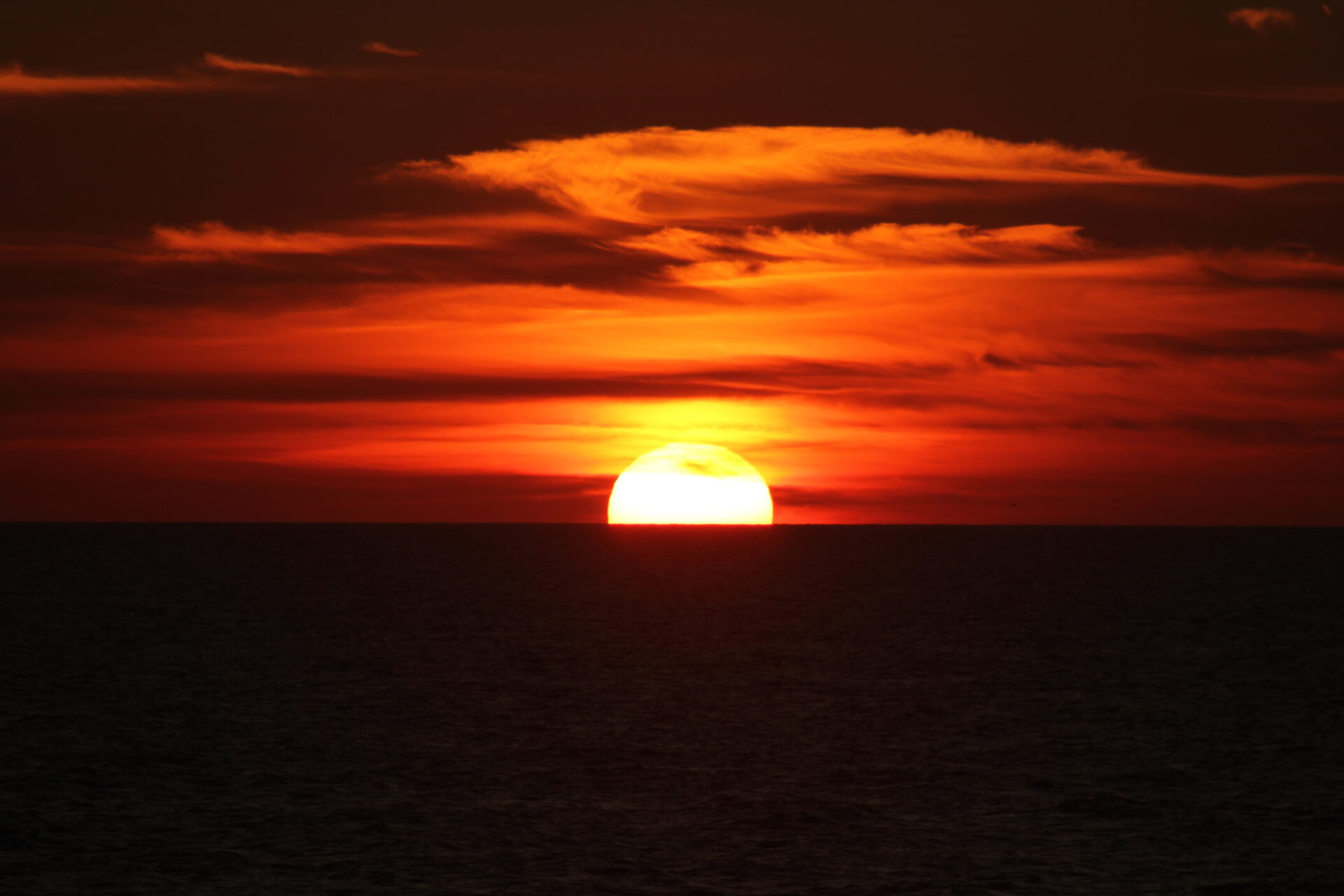 Sunrise over the Atlantic Ocean in the Outer Banks, North Carolina. Submitted by: Edward Bielaus