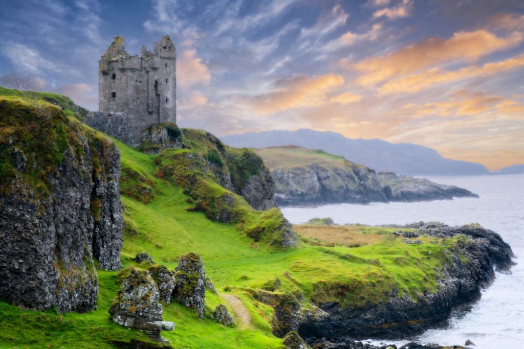 Ruins of Gylen Castle on the island of Kerrera off the coast of Scotland. Submitted by: Paul Wilson
