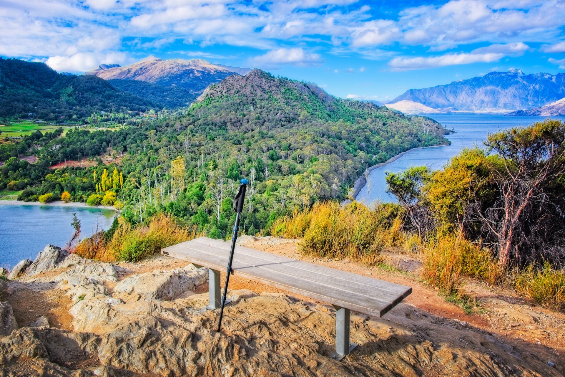 Lookout over Bob's Cove near Queenstown in New Zealand. Submitted by: Paul Wilson