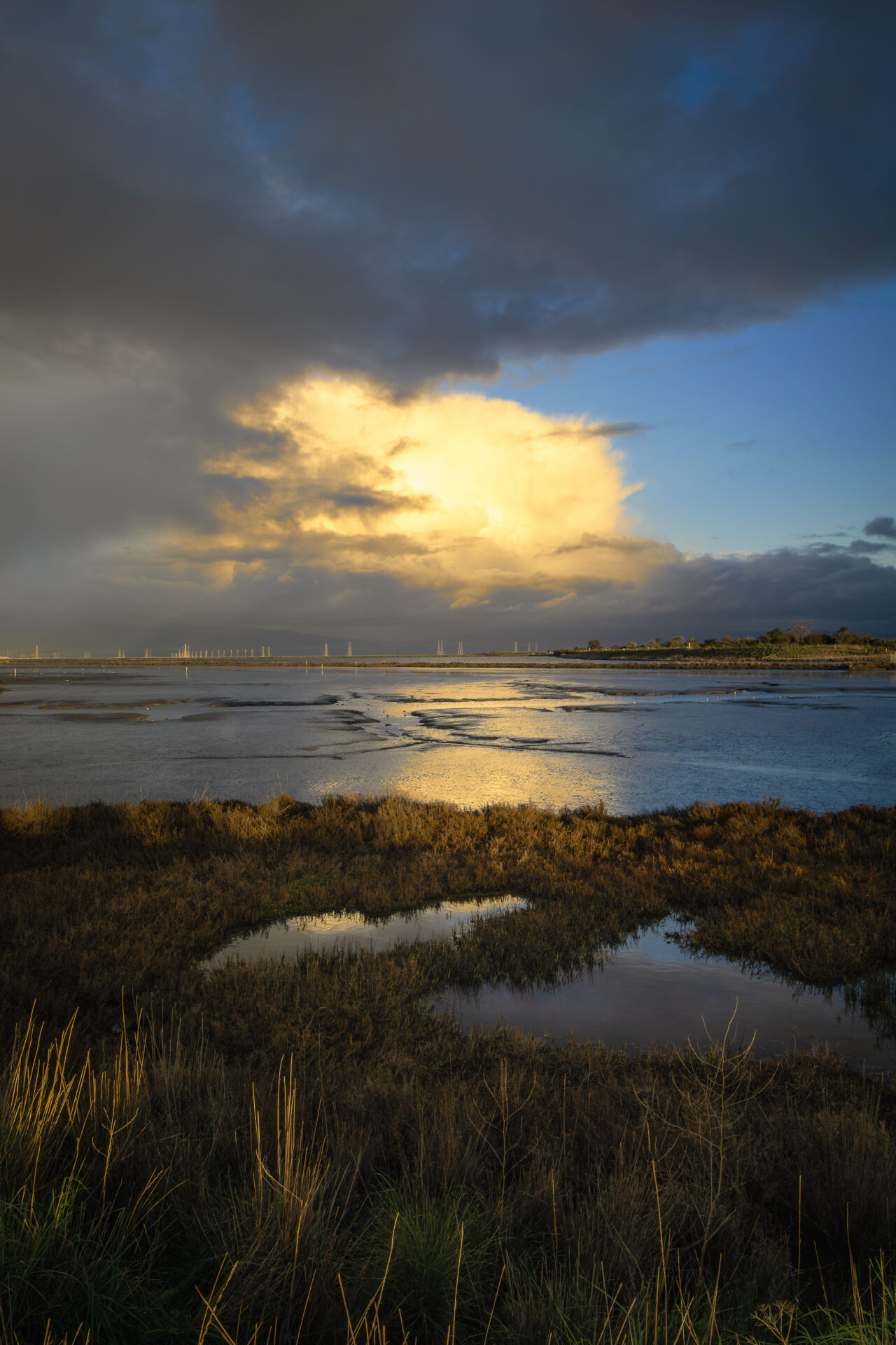 The late afternoon sun illuminates a cloud in the aftermath of a winter storm. Submitted by: Steve Harris