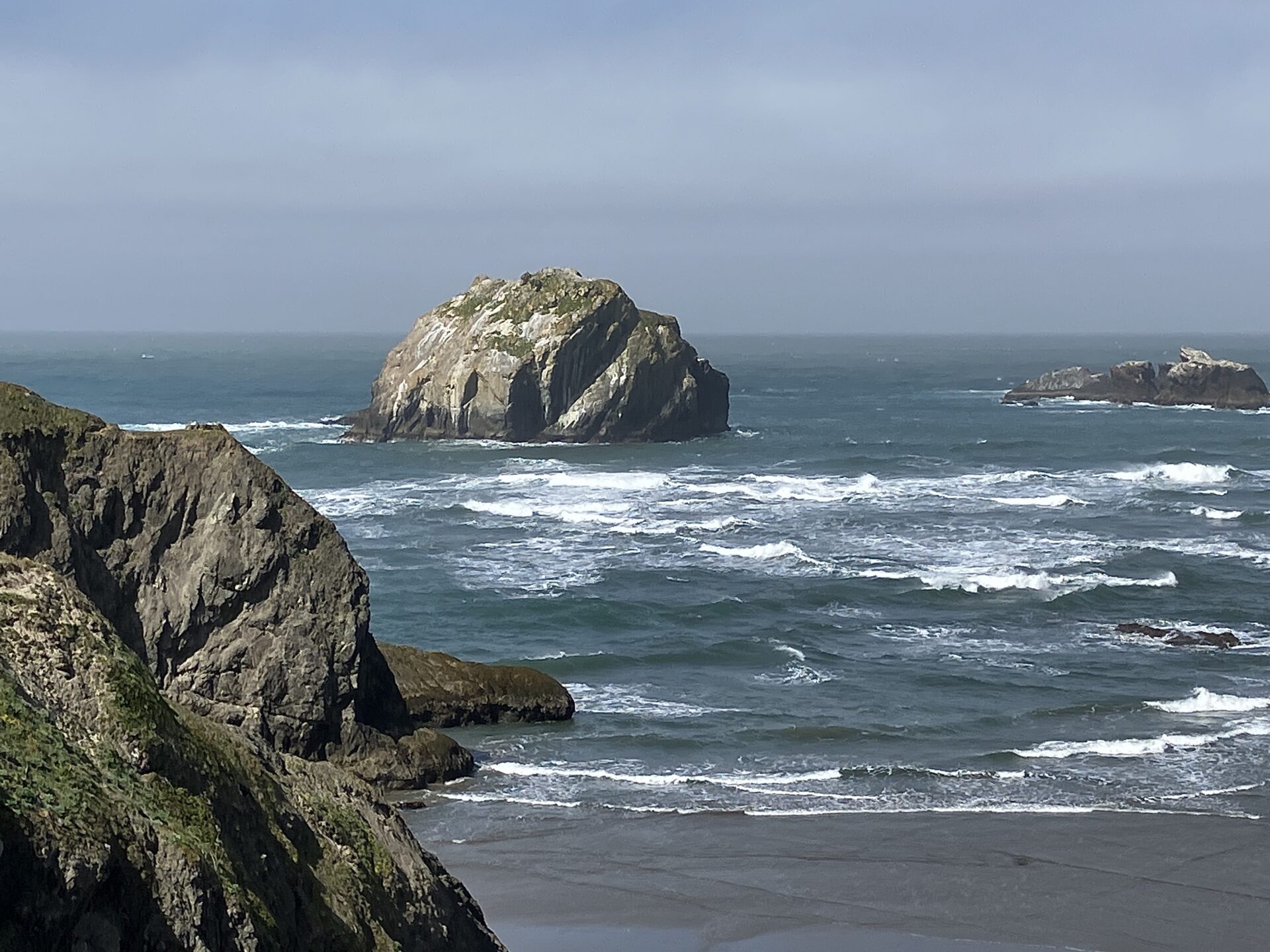 Face Rock: the Native American legend about a woman caught by a sea spirit while swimming is as powerful and chilling as the sight of this wonder. Photographed in Bandon, Oregon. Submitted by: Peter Gachot